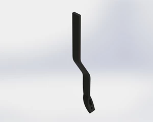 NORWEST 5/8'' x 2'' x 30'' LEFT FORGED FOOT CULTIVATOR SHANK