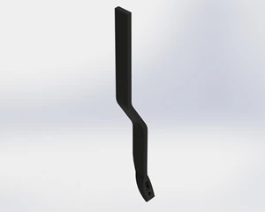 NORWEST FORGED FOOTED LEFT OFFSET SHANK 3/4''X 2-1/2''X 36''
