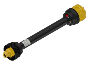 WEASLER DRIVESHAFT W/FRICTION CLUTCH YOK-1 3/8''x 6SPL 46''L