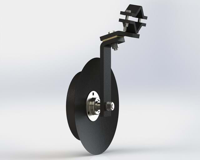 NORWEST ADJUSTABLE DISC ASSEMBLY FOR ROW MARKERS