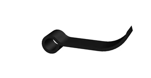 NORWEST CENTER HANG FLAIL 8'' x 2'' x 5/16'' W/ 1-5/16'' EYE