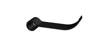 NORWEST CENTER HANG FLAIL 8'' x 2'' x 1/4'' W/ 1-1/4'' EYE