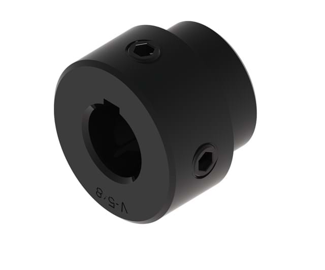 WEASLER HUB (RD BORE W/KEYWAY & SET SCREWS) 5/8'' V SERIES