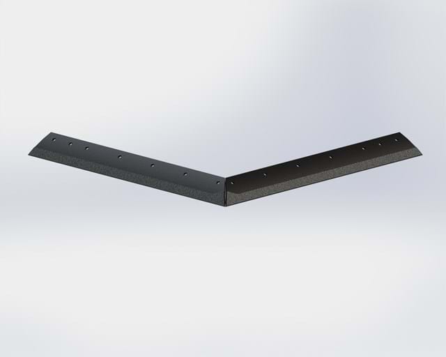 NORWEST 75 DEGREE X 6 FT. BLADE HARDFACED TOP FOR NOBEL