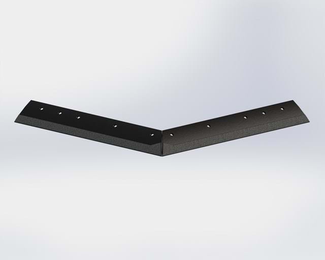 NORWEST 100 DEGREE X 5 FT. BLADE HARDFACED TOP FOR NOBEL
