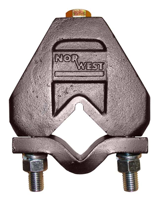NORWEST 3/4'' x 2 1/2'' CAST W/ REMOVABLE NUTS FOR 2 1/4'' DIA.