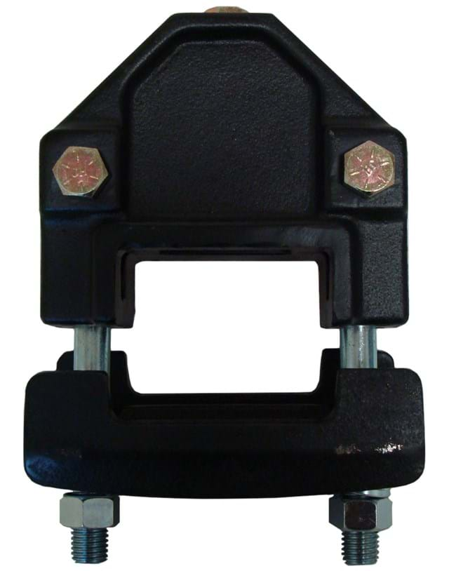 HEAVY DUTY CAST 4'' x 4'' CLAMP FOR 4'' x 4'' BAR & 1'' x 3'' SHK.