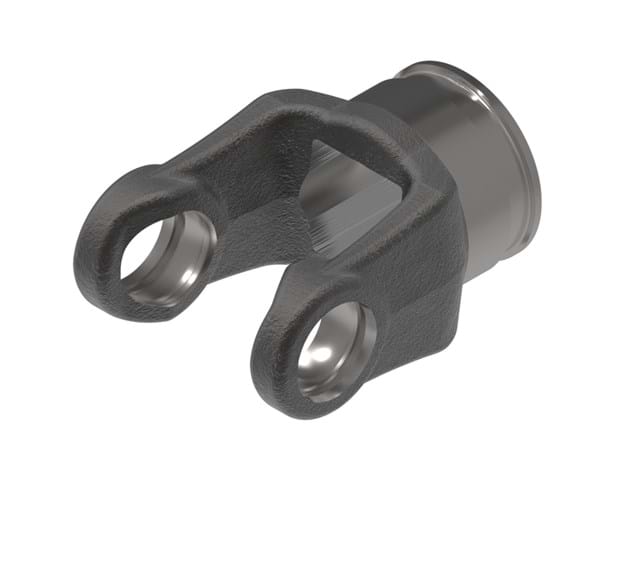 WEASLER TUBE WELD YOKE 1 1/4''X 1 3/8''*