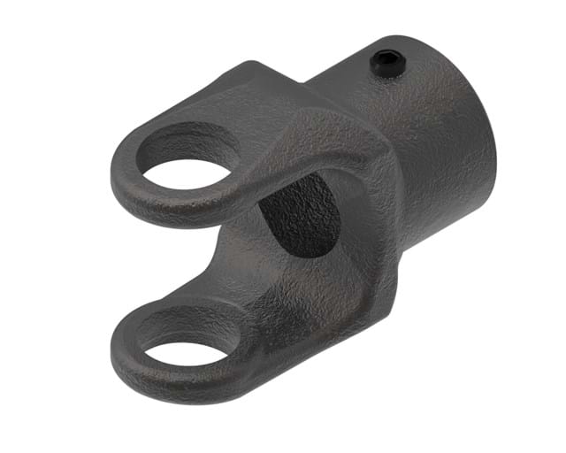 WEASLER IMPLEMENT YOKE RD BORE 1 1/4''BORE X 1/4''KEYWAY*
