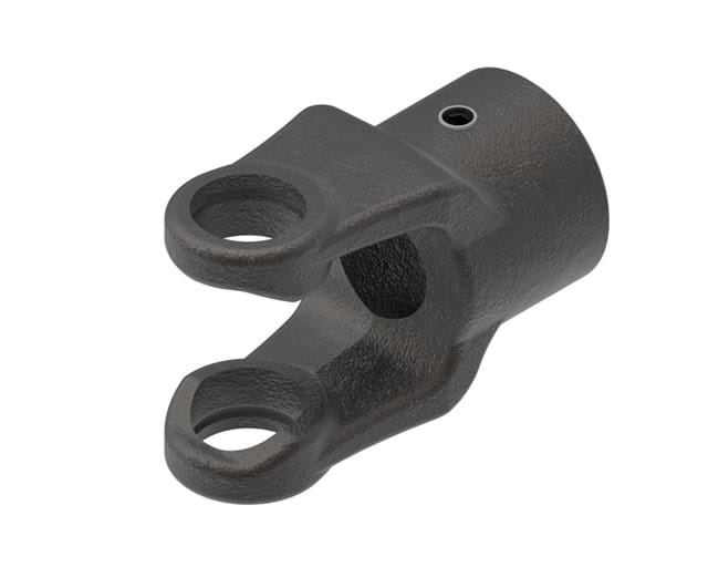WEASLER IMPLEMENT YOKE RD BORE 1 1/4''BORE X 1/4''KEYWAY