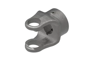 WEASLER IMPL. YOKE 1''RD BORRE 3/16''&1/4'' DBL KEY*