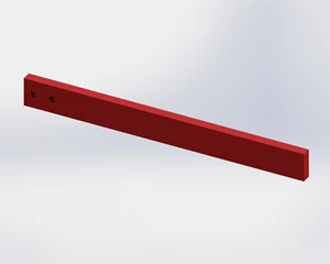 STANDARD 1'' x 3'' x 30'' STRAIGHT CULTIVATOR SHANK