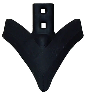 TATU 7.5MX10.25'' 47^ FIELD CULTIVATOR SWEEP USES 7/16" PLOW BOLTS