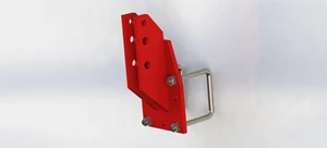 CENTER MAST FOR 7'' x 7'' BARS COMPLETE WITH U-BOLTS