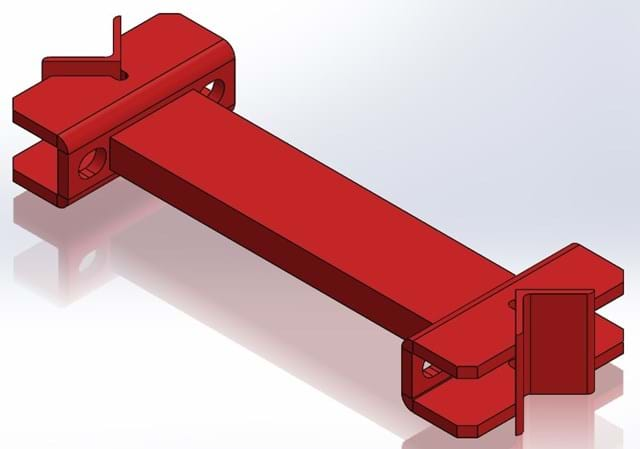 BAR SPACER BODY ONLY - 18''