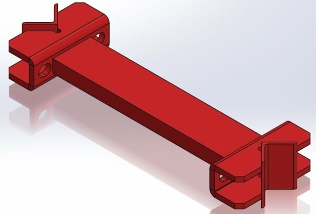 BAR SPACER BODY ONLY - 20''