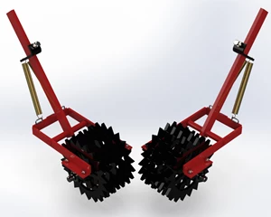 NORWEST 12.25'' BY 5 RING SPRING LOADED CRUST BUSTER