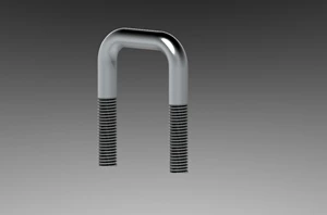 FASTENER 1/2'' U-BOLT FOR 2'' X 2'' BAR W/3'' LEG