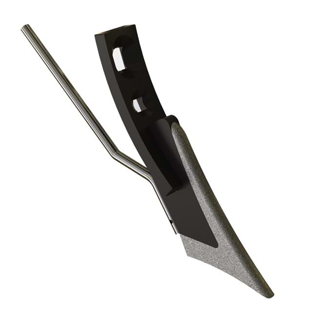 KCN165T NORWEST 15'' FRONT SWEPT INJ. KNIFE W/CHROME EDGE AND TUBE 