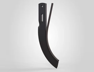 NORWEST 13'' BACKSWEPT INJECTOR KNIFE W/ S.S. TUBE