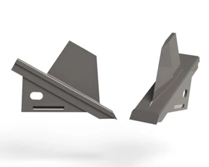 RIPPER POINT W/ SHARK FIN FOR 1-1/4'' DAMMER DIKER SHANK