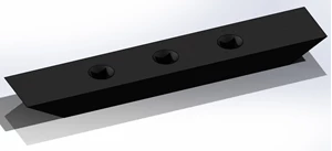 RIPPER POINT REVERSIBLE FOR JD A39906 1 X 2-1/2 X 14'' W/ 1/2'' ON 3'' CC