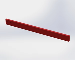 STANDARD 3/4'' x 2-1/2'' x 30'' STRAIGHT CULTIVATOR SHANK