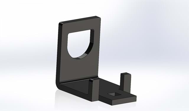 DANISH S-TINE CLAMP FOR 45mm x 12mm ON 2 1/2'' SQUARE BAR