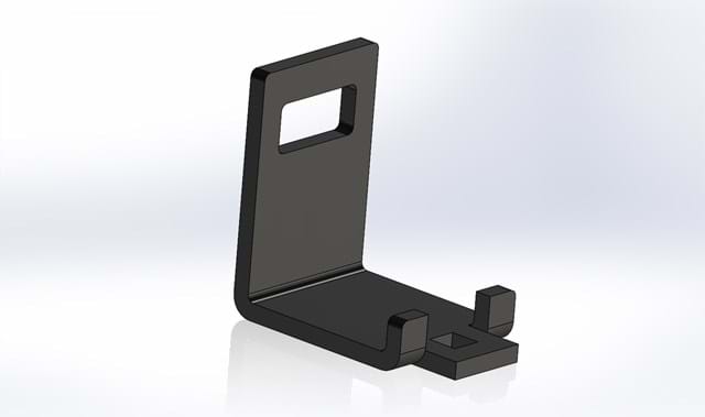 DANISH S-TINE CLAMP FOR 45mm x 12mm ON 3'' SQUARE BAR