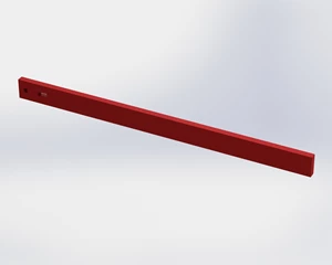 STANDARD 5/8'' x 2'' x 30'' STRAIGHT CULTIVATOR SHANK