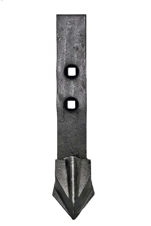 NORWEST 3/4'' X 2'' SINGLE ENDED CHISEL POINT WITH CHROME