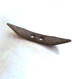 NICHOLS 1/4'' x 1 3/4'' x 11'' FLD. CUTL. PLN. W/ 7/16'' HOLE