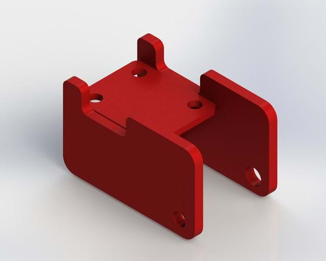 A-FRAME BRACKET FOR 4'' BAR BRACKET ONLY - NO HARDWARE