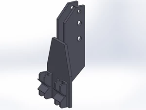 CENTER MAST FOR 2-1/4'' DIA. BAR - WITH NO HARDWARE