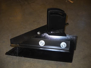 HEAVY DUTY V SHOVEL COMPLETE & HARDFACED FOR HAWKINS