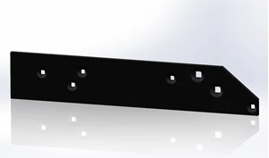 REAR LEFT HAND LANDSIDE FOR WATTS PLOW - 1/2'' T1