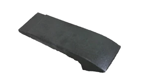 CHROME 2 3/8'' x 7'' FORMED INSERT FOR 2'' SLAB