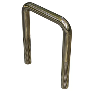 FASTENER 3/4'' x 4'' W X 6.0'' L 4'' x 4'' BAR X 3'' TH. PLATED